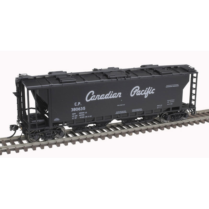 Atlas 20007161 HO Canadian Pacific - Script Slab Side Covered Hopper #380635