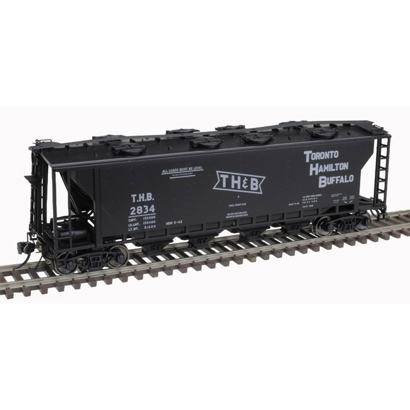 Atlas 20007169 HO Toronto, Hamilton & Buffalo Slab Side Covered Hopper #2839