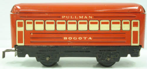 Marx 245 Vintage O Tinplate 4-Wheel Pullman