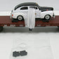MTH 20-98686 50 Ton 41 Ft. Wood Flatcar w/1941 Ford