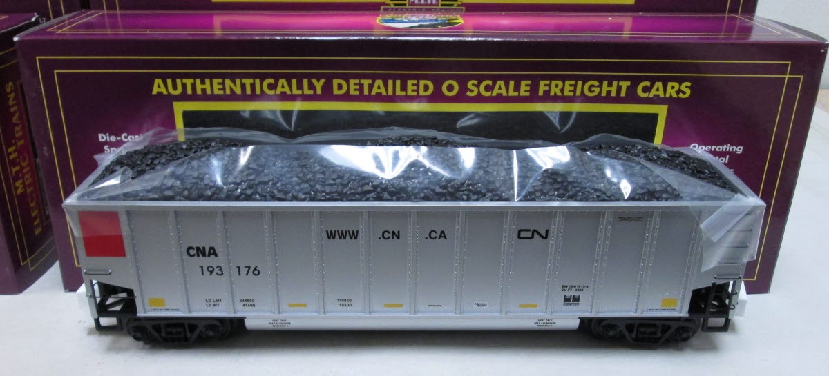 MTH 20-90422 O Canadian National Coalporter Hopper Car Set (Set of 6)
