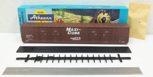 Athearn 1996 HO Scale STS Maxi-Cube 86' Hi-Cube 8 Door Box Car Kit