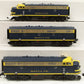 MTH 20-20055-1 Santa Fe F-7 ABA Diesel Engine Car Set w/PS 2.0 #218L/218C/218A
