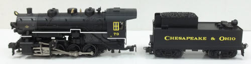 Lionel 6-11109 C&O 0-8-0 Steam Locomotive & Tender #79 w/TrainSounds