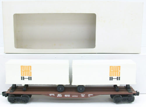 Lionel 6-9212 O Gauge LCCA Seaboard Coast Lines Flatcar w/Vans