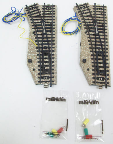 Marklin 5203 Left Hand 24 ° Electric 2-Way Swich Turnout [2]