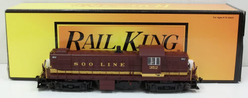 MTH 30-2803-1 SOO Line Alco Rs-1 Diesel Engine w/Proto-Sound 2.0 #352