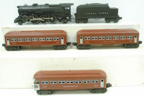 Lionel 2136WS Vintage O 675 Passenger Set