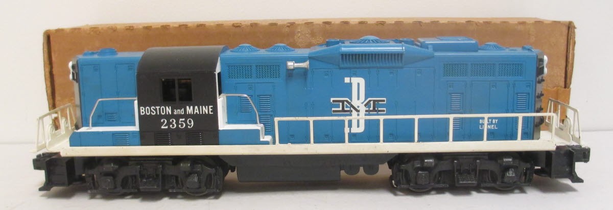 Lionel 2359 Vintage O Boston & Maine GP-9 Diesel Locomotive