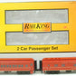 MTH 30-69056 O New York Central 60’ Madison Combo/Diner Set (Set of 2)