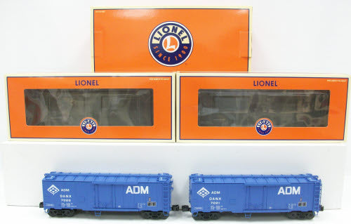 Lionel 6-21940 O Gauge ADM Steel-Sided Reefer 2-Car Pack #7020/#7021