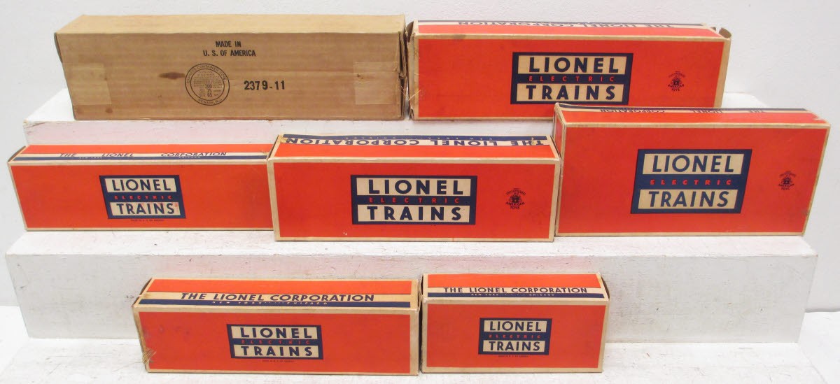 Lionel 2291W O 2379P/C AB Vintage Super Freight Set 3562,3530,3444,6464-525,6657