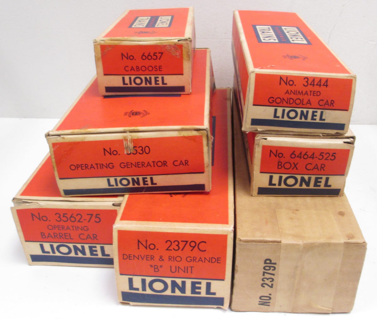 Lionel 2291W O 2379P/C AB Vintage Super Freight Set 3562,3530,3444,6464-525,6657