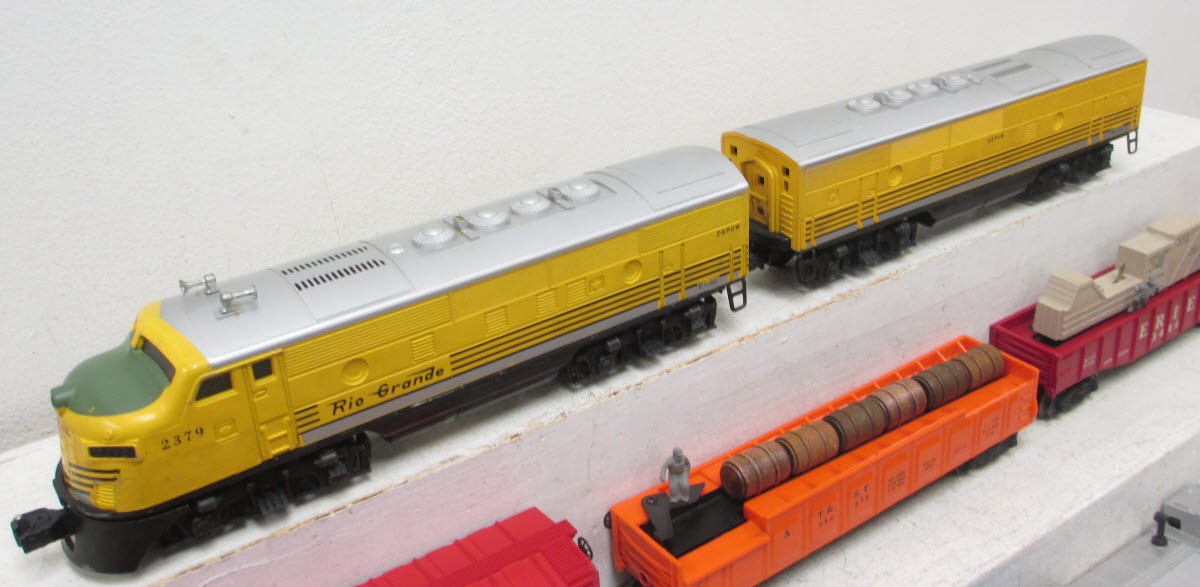 Lionel 2291W O 2379P/C AB Vintage Super Freight Set 3562,3530,3444,6464-525,6657