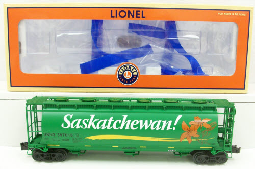 Lionel 6-27425 O Gauge Saskatchewan Cylindrical Hopper #397015