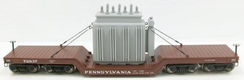K-Line 6-21644 O Pennsylvania 16-Wheel Depressed Center Flatcar with Transformer