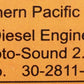 MTH 30-2811-1 Southern Pacific GP-9 Diesel Engine w/Proto-Sound 2.0 #5672