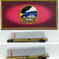 MTH 20-95068 O K-Line Spine Car Set with 2 48' Containers (Set of 2)