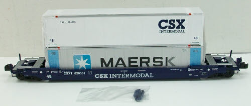 Lionel 6-27506 CSX Flat Car w/ Maersk Container
