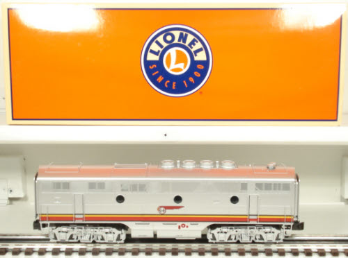 Lionel 6-34522 SF F3 B-Unit Non-Powered Diesel Locomotive