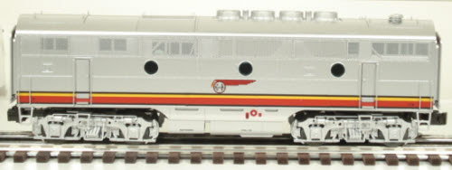 Lionel 6-34522 SF F3 B-Unit Non-Powered Diesel Locomotive