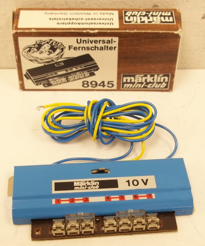 Vintage Marklin Mini-club 88981 Z Scale Gray Steam