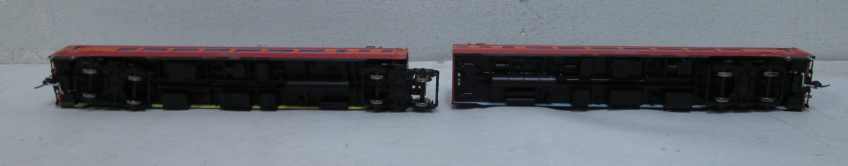 MTH 80-60010 HO SP Articulated Chair/Chair Passenger Car Set (Set of 2)