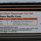 MTH 80-60010 HO SP Articulated Chair/Chair Passenger Car Set (Set of 2)