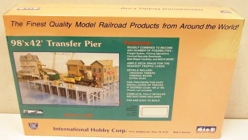 IHC 5505 HO Scale Large Transfer Pier Building Kit