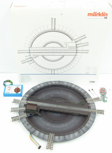 Marklin 7286 HO Scale Remote Control Turntable
