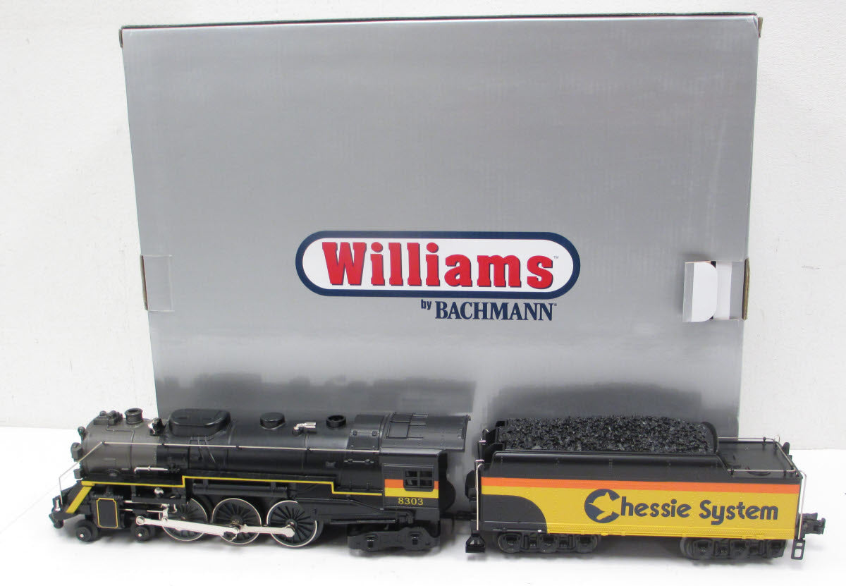 Williams 40102 O Gauge Chessie 4-6-4 Semi-Scale Hudson Steam Locomotive #8303