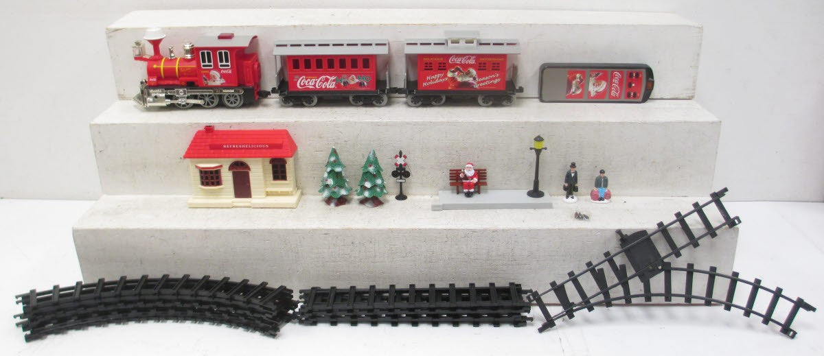 K-Line K1309 Coca-Cola Santa O Gauge Steam Train Set