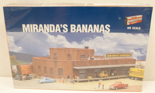 Walthers 933-3080 HO Scale Miranda's Bananas Building Kit