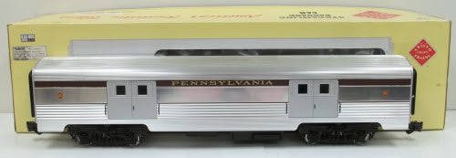 Aristo-Craft 32208 G Pennsylvania Streamline Baggage Car with Metal Wheels