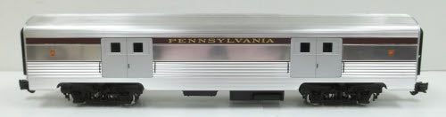 Aristo-Craft 32208 G Pennsylvania Streamline Baggage Car with Metal Wheels