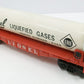 Lionel 6469 Vintage O Bulkhead Car W/Liquefied Gas Cylinder