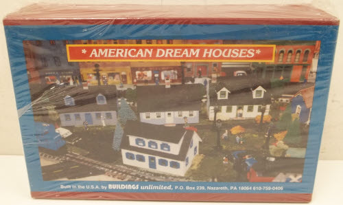 OGR 108 O Scale Ameri-Town Cape Cod House Kit