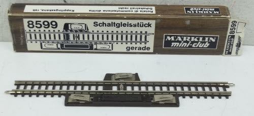 Marklin 8599 Z 4-1/4" Straight Contact Track Section Mini Club