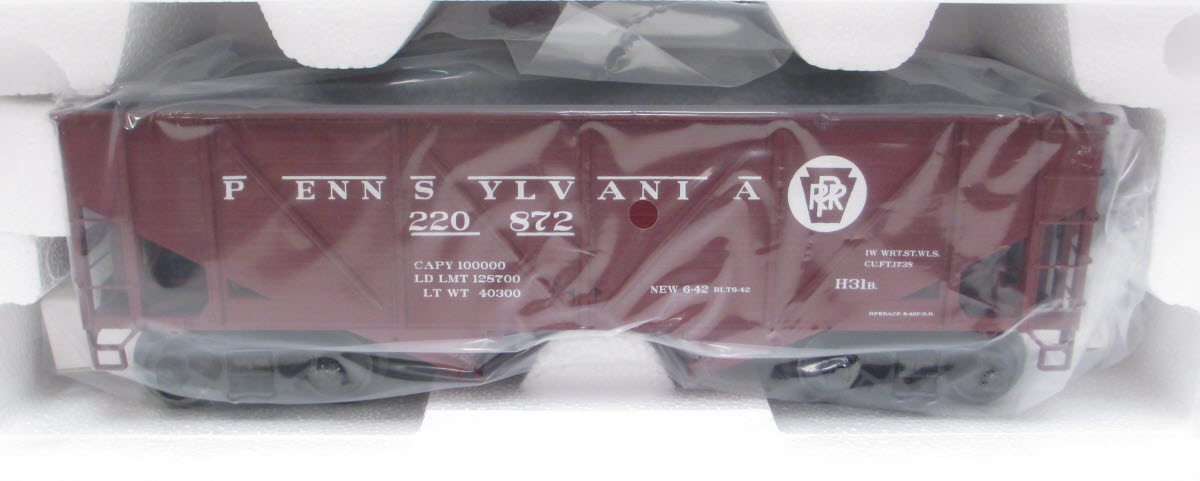MTH 20-90376 O Pennsylvania 34' Composite Hopper Car Set (Set of 6)