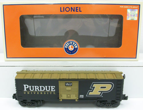 Lionel 6-39282 O Purdue University Boxcar
