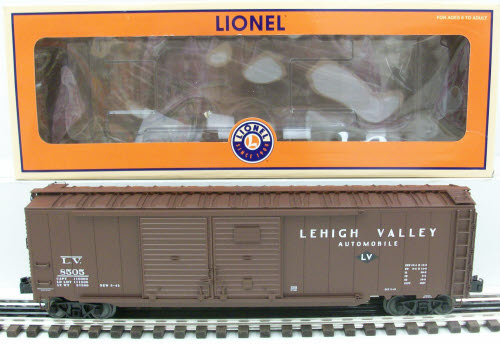 Lionel 6-27230 O Gauge Lehigh Valley Double Door Boxcar with End Doors #8505