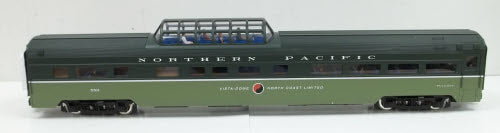 USA Trains 31086 G Northern Pacific Aluminum "North Coast Limited" Vista Dome