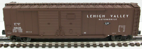 Lionel 6-27230 O Gauge Lehigh Valley Double Door Boxcar with End Doors #8505