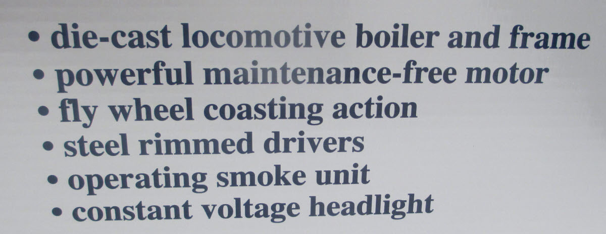 Williams 40104 Southern 4-6-4 Hudson Steam Locomotive #1401