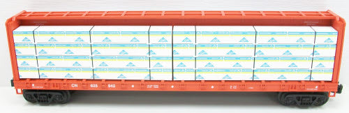 MTH 30-76324 Canadian National Center I-Beam Flat Car V2