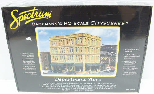 Bachmann 88006 Spectrum HO Dept Store CityScenes Building Kit