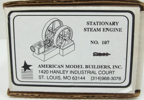 American Model Builders 107 HO 250 Horse Power Stationary Steam Engine Kit