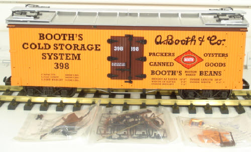 USA Trains 16160 G A Booth Co. Refrigerator Car #398