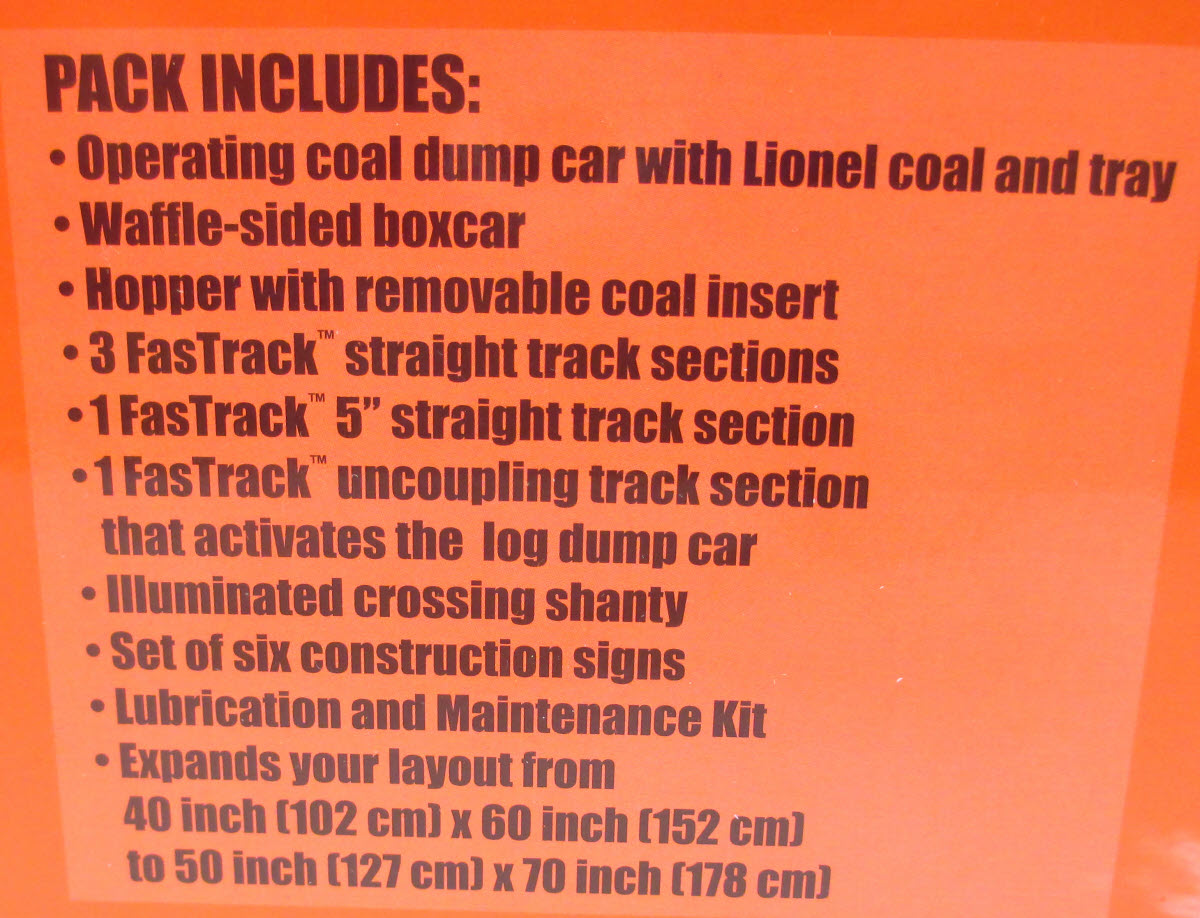 Lionel 6-30128 Western Freight Expansion Pack