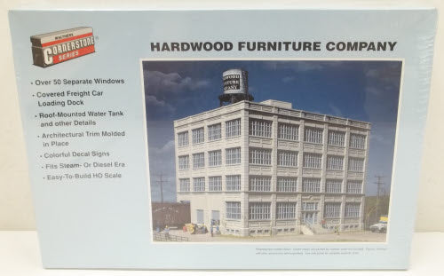 Walthers 933-3044 HO Hardwood Furniture Company Building Kit